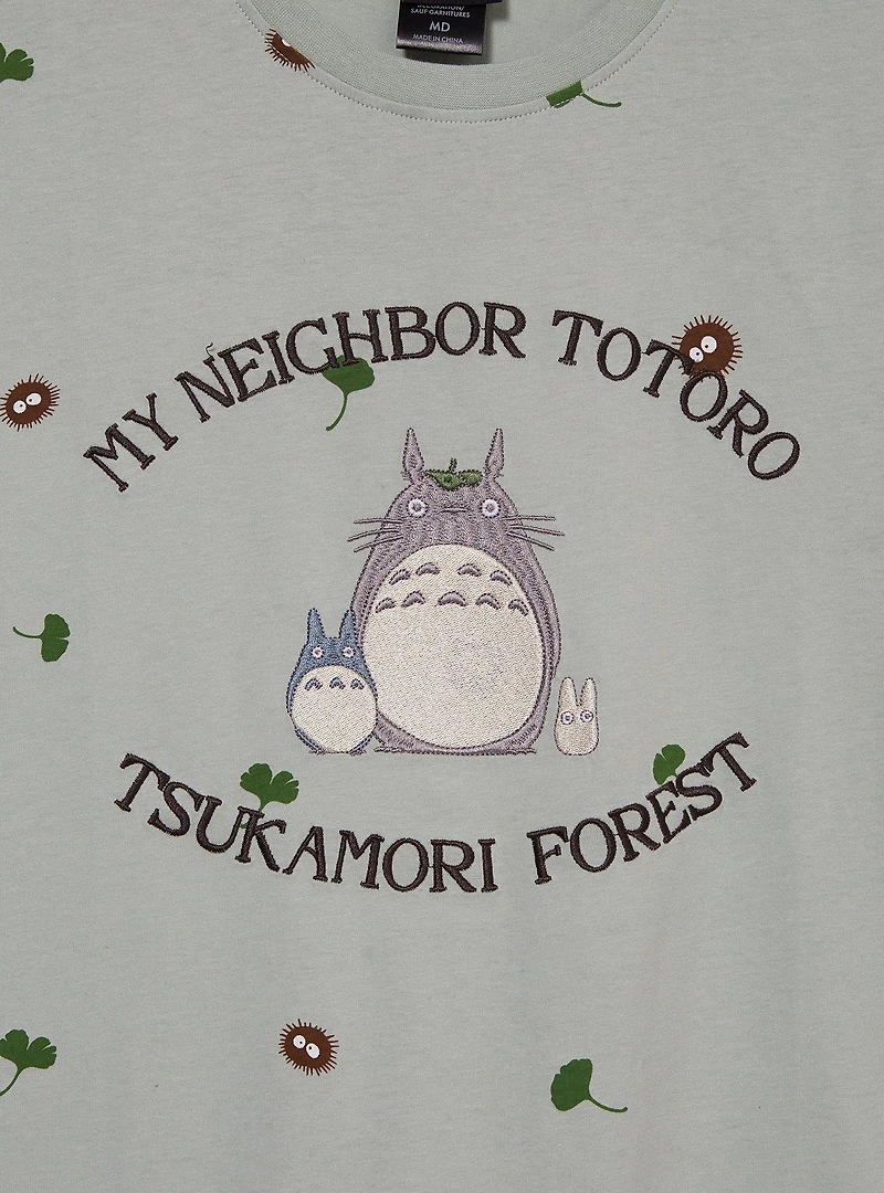 Our Universe Studio Ghibli® My Neighbor Totoro Embroidered T-Shirt - BoxLunch Exclusive