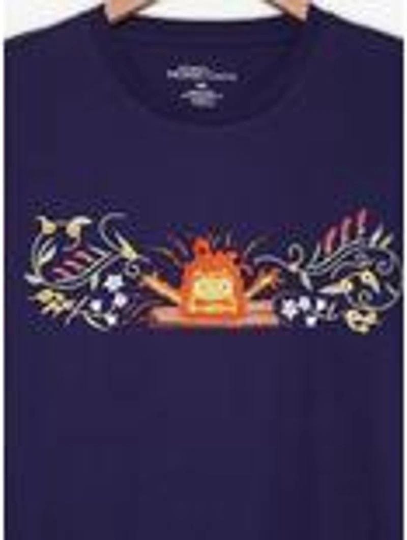 Her Universe Studio Ghibli® Howl's Moving Castle Calcifer Lineup Women's T-Shirt