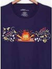 Her Universe Studio Ghibli® Howl's Moving Castle Calcifer Lineup Women's Plus T-Shirt