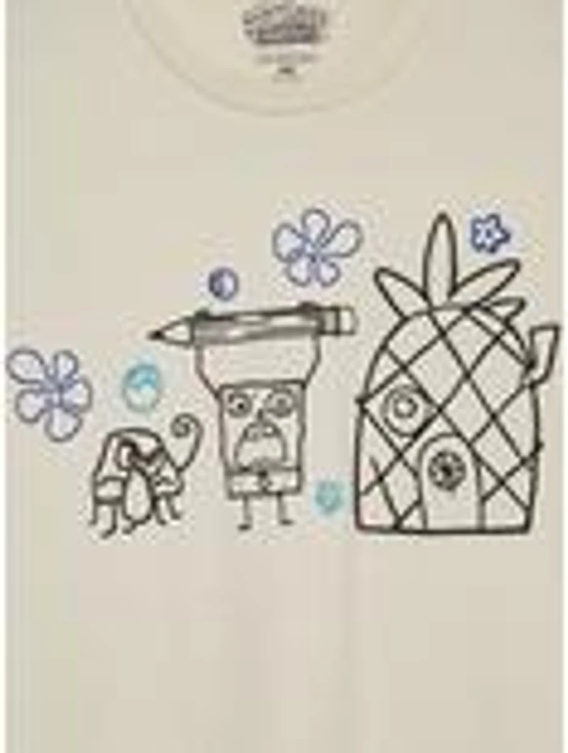 SpongeBob SquarePants DoodleBob Women's T-Shirt — BoxLunch Exclusive