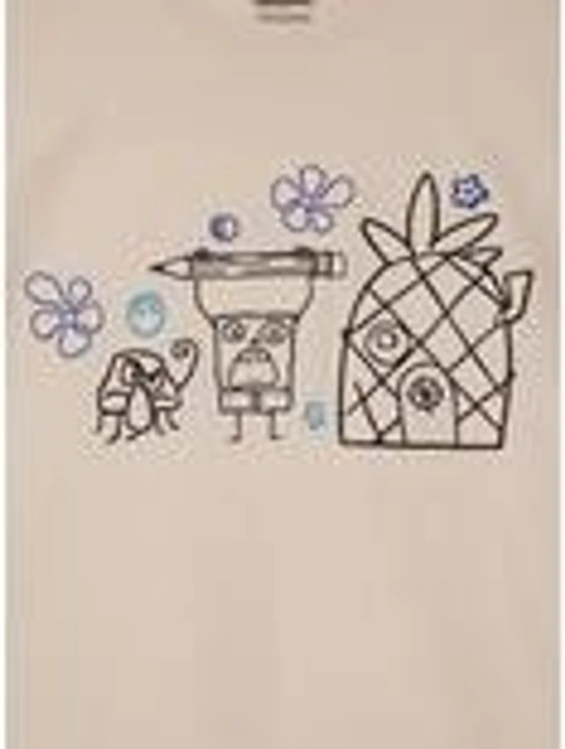 SpongeBob SquarePants DoodleBob Lineup Women's Plus T-Shirt — BoxLunch Exclusive