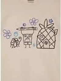 SpongeBob SquarePants DoodleBob Lineup Women's Plus T-Shirt — BoxLunch Exclusive