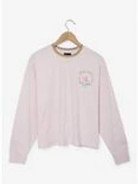 The Powerpuff Girls Chemical X Women's Cropped Long Sleeve T-Shirt - BoxLunch Exclusive