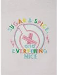 The Powerpuff Girls Chemical X Women's Plus Cropped Long Sleeve T-Shirt - BoxLunch Exclusive