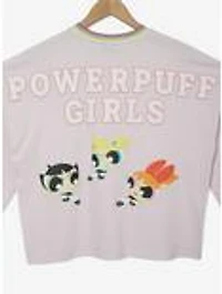 The Powerpuff Girls Chemical X Women's Plus Cropped Long Sleeve T-Shirt - BoxLunch Exclusive