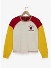 Sanrio Hello Kitty Color Block Women's Long Sleeve T-Shirt - BoxLunch Exclusive