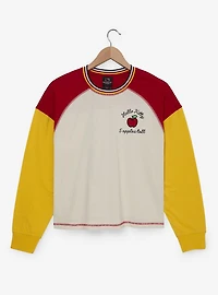 Sanrio Hello Kitty Color Block Women's Long Sleeve T-Shirt - BoxLunch Exclusive