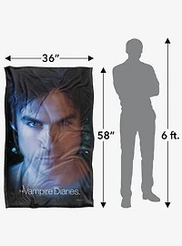 The Vampire Diaries Damon Eyes 36x58" Throw Blanket