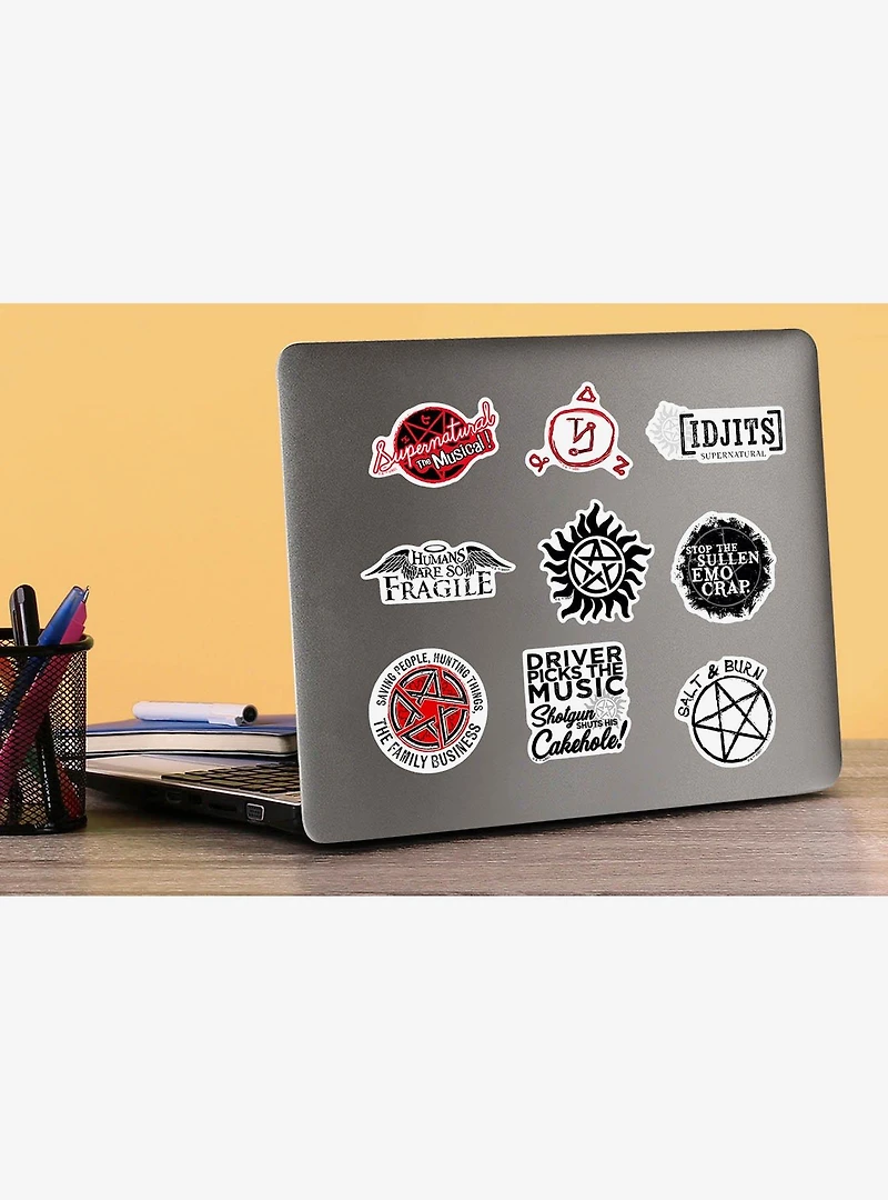 Supernatural Limited Color 100ct Vinyl Stickers Variety Pack