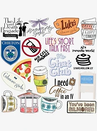 Gilmore Girls 100ct Vinyl Stickers Variety Pack