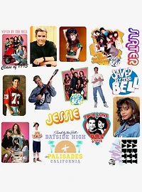 Saved By the Bell 100ct Vinyl Stickers Variety Pack