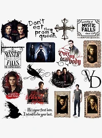 The Vampire Diaries 100ct Vinyl Stickers Variety Pack