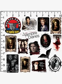 The Vampire Diaries 100ct Vinyl Stickers Variety Pack