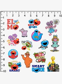 Sesame Street 100ct Vinyl Stickers Variety Pack