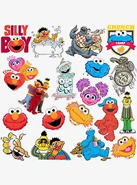 Sesame Street Variety 100ct Vinyl Stickers Variety Pack