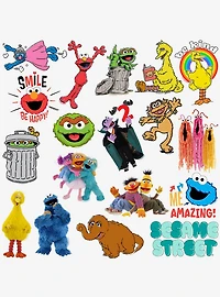 Sesame Street Variety 100ct Vinyl Stickers Variety Pack