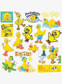 Sesame Street Big Bird 100ct Vinyl Stickers Variety Pack