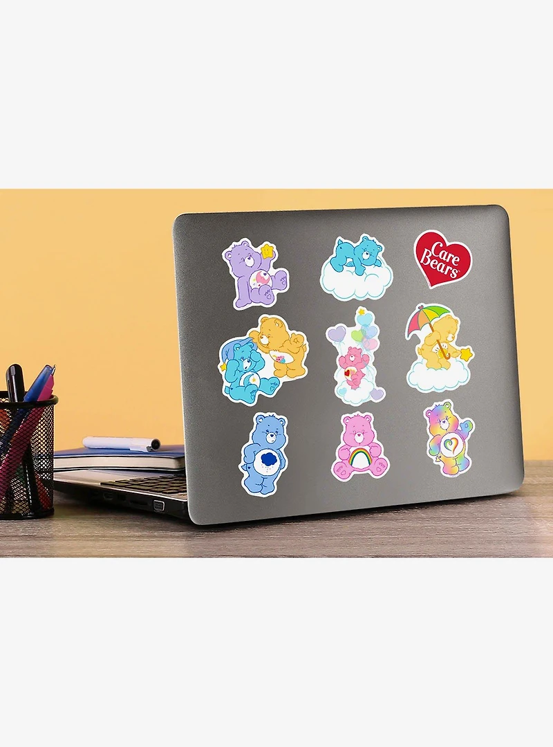 Care Bears Classic 100ct Vinyl Stickers Variety Pack