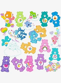 Care Bears Classic 100ct Vinyl Stickers Variety Pack