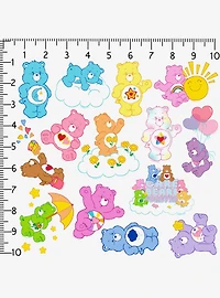Care Bears Classic 100ct Vinyl Stickers Variety Pack