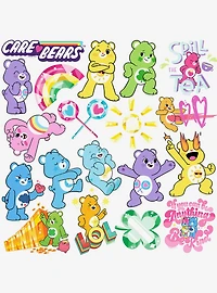 Care Bears: Unlock the Magic 100ct Vinyl Stickers Variety Pack