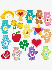 Care Bears and Tummy Emblems 100ct Vinyl Stickers Variety Pack
