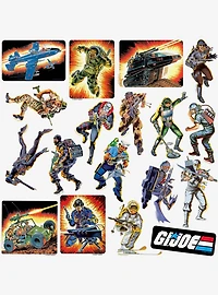 G.I. Joe Retro 100ct Vinyl Stickers Variety Pack