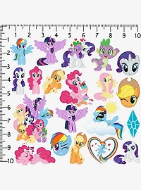 My Little Pony Friendship Is Magic 100ct Vinyl Stickers Variety Pack