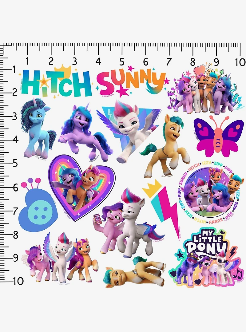 My Little Pony: Make Your Mark 100ct Vinyl Stickers Variety Pack