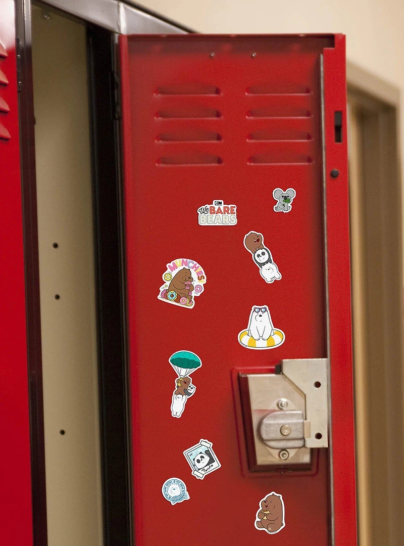 We Bare Bears 100ct Vinyl Stickers Variety Pack