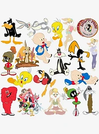 Looney Tunes Variety 100ct Vinyl Stickers Variety Pack