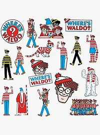 Where's Waldo 100ct Vinyl Stickers Variety Pack
