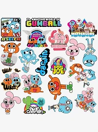 The Amazing World of Gumball 100ct Vinyl Stickers Variety Pack