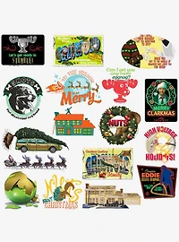 National Lampoon's Christmas Vacation 100ct Vinyl Stickers Variety Pack