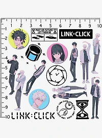 Link Click 100ct Vinyl Stickers Variety Pack