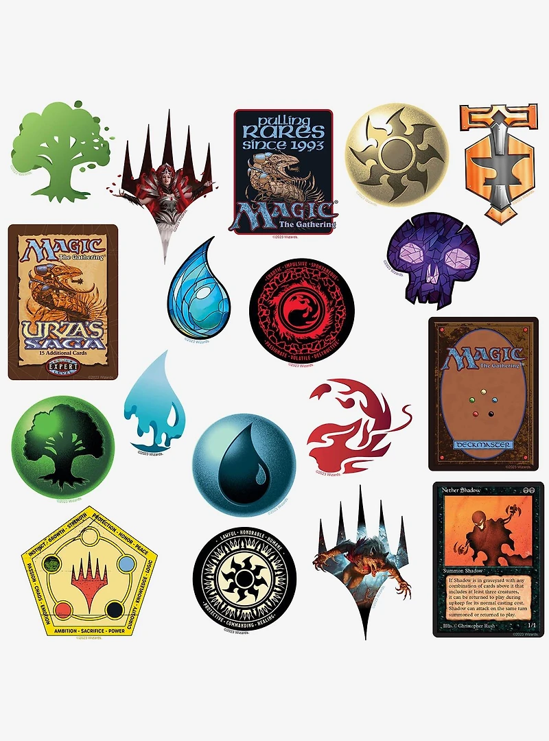 Magic the Gathering 100ct Vinyl Stickers Variety Pack