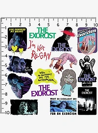 The Exorcist 100ct Vinyl Stickers Variety Pack