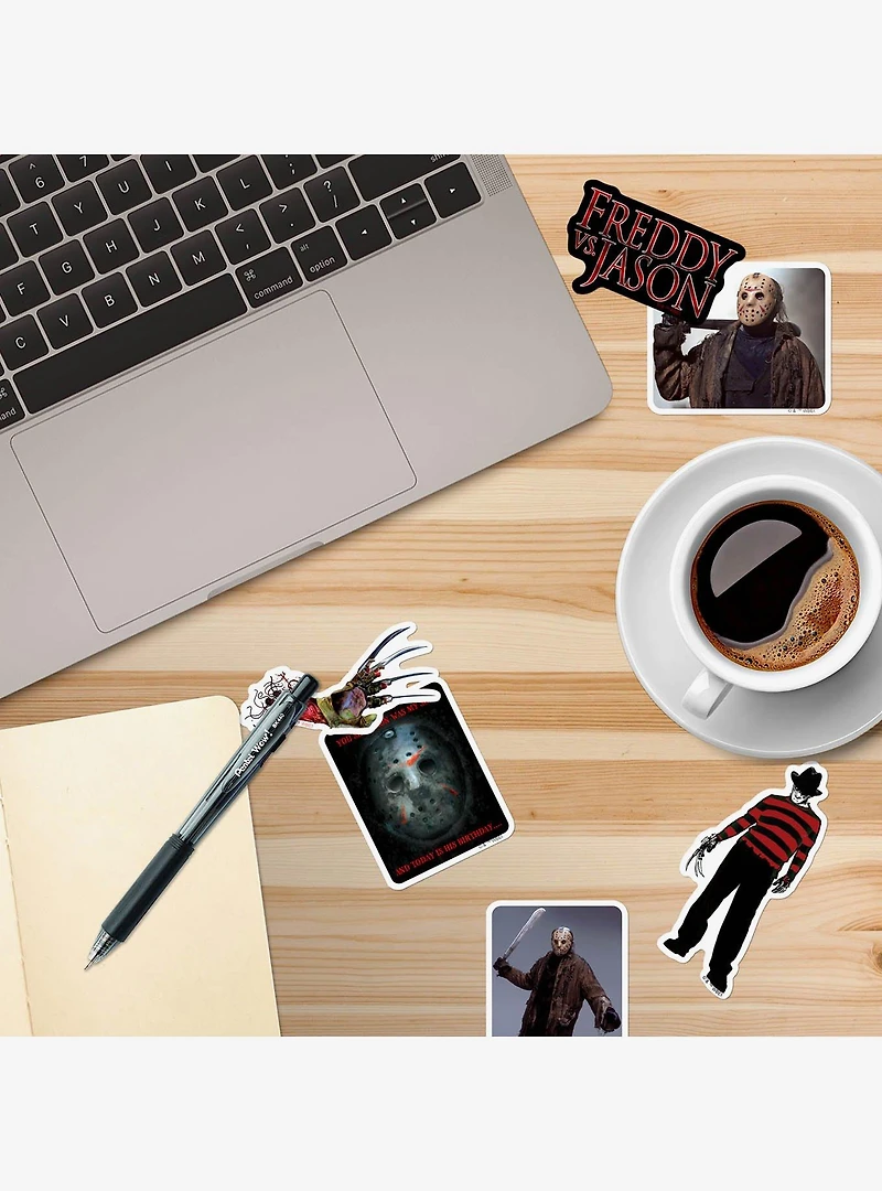 Freddy vs Jason 100ct Vinyl Stickers Variety Pack