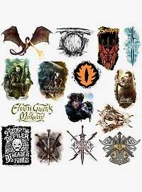 The Hobbit: Battle of the Five Armies 100ct Vinyl Stickers Variety Pack