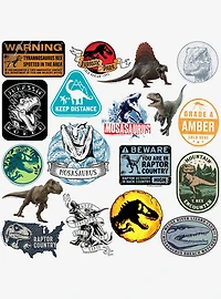Jurassic World 100ct Vinyl Stickers Variety Pack
