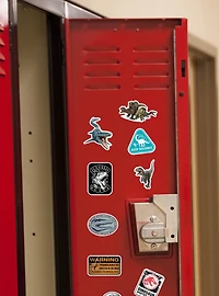Jurassic World 100ct Vinyl Stickers Variety Pack