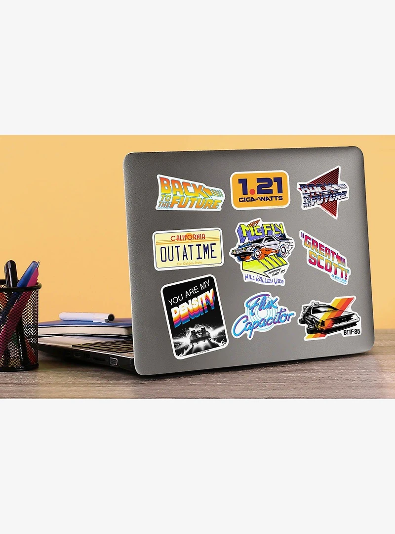 Back to the Future 100ct Vinyl Stickers Variety Pack