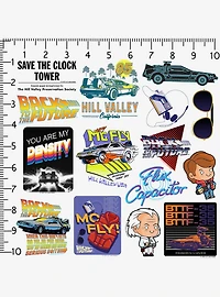 Back to the Future 100ct Vinyl Stickers Variety Pack