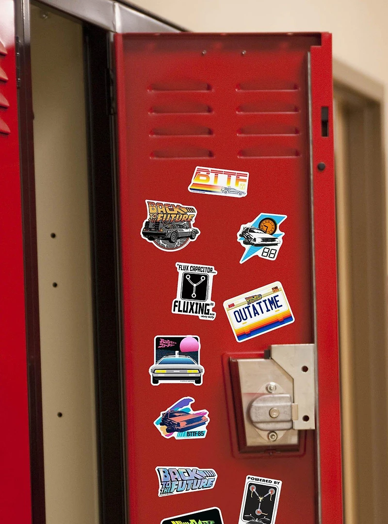 Back to the Future 100ct Vinyl Stickers Variety Pack