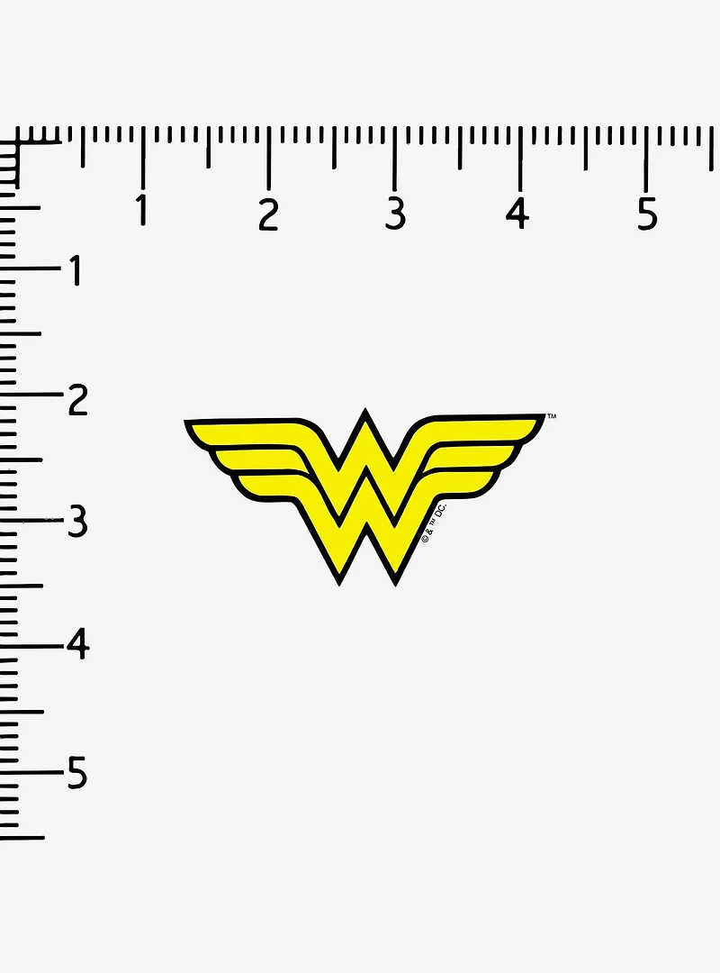 DC Comics Wonder Woman Logo 100ct Vinyl Stickers Variety Pack