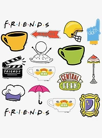 Friends Iconic 100ct Vinyl Stickers Variety Pack