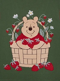Disney Winnie the Pooh Strawberry Patchwork Women's Sweater Vest