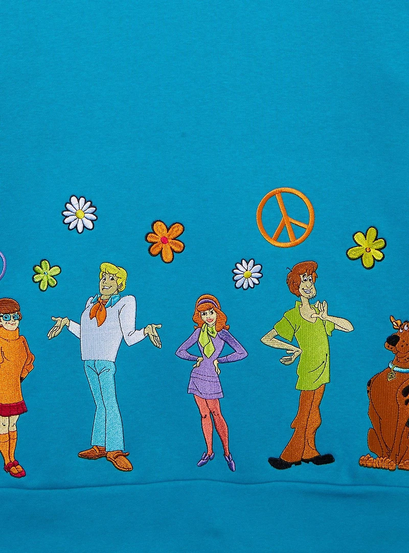 Scooby-Doo! Mystery Gang Embroidered Crewneck - BoxLunch Exclusive