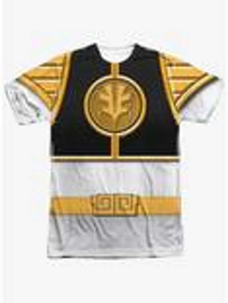Mighty Morphin' Power Rangers White Ranger Sublimated T-Shirt