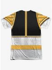 Mighty Morphin' Power Rangers White Ranger Sublimated T-Shirt